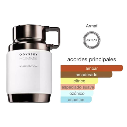 ARMAF Odyssey Homme Edición Blanca 100ml | Elegancia y Frescura en su Máxima Expresión