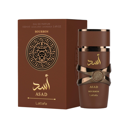 Lattafa Asad Bourbon Eau de Parfum 100ML – Perfume Masculino Intenso y Duradero