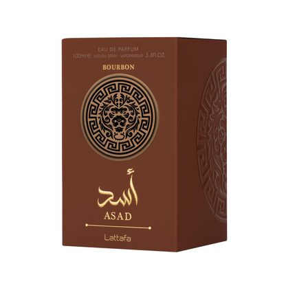 Lattafa Asad Bourbon Eau de Parfum 100ML – Perfume Masculino Intenso y Duradero